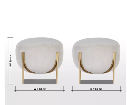 Jeddah, Furniture, SAR 300,  Fabric Ottoman