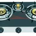 BHD 15,  For Sale: Nikai 3‑Burner Gas Stove &ndash; Glass Top (Good Condition)