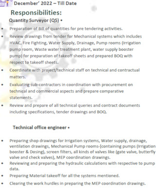 Riyadh, Job Seekers, Mechanical Engineer