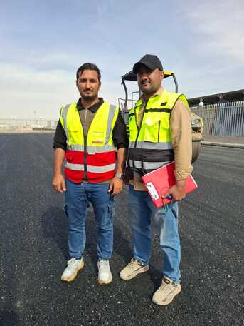 Riyadh, Construction, Road Asphalt Construction Work Contractor