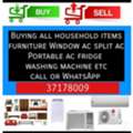 🌍🌏We Buy Used Household Items Ac Fridge Washing Machine Cooking Range Etc
