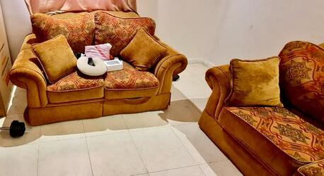 Riyadh, Furniture, SAR 330,  Sofa Set For Sale &ndash; Very Good Condition-Hurry Up For Discount