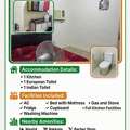 SAR 600/month,  BED SPACE AVAILABLE MALAZ