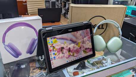 Manama, Computers, BHD 63,  Dell 2-in-1 Touch Laptop+Tablet 8GB RAM SSD M.2 35x Fast With Box & FREE AirPods Max