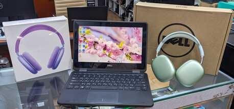 Manama, Computers, BHD 63,  Dell 2-in-1 Touch Laptop+Tablet 8GB RAM SSD M.2 35x Fast With Box & FREE AirPods Max