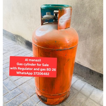 Manama, Appliances, BHD 26,  ✅️ Medium Size Al Manazil Gas Cylinder For Sale In Good Condition With Delivery