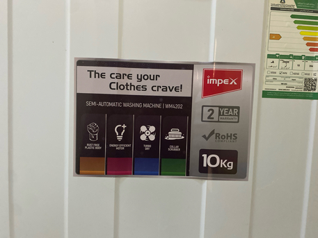 Al Badiyah, Appliances, SAR 400,  Semi-automatic Washing Machine