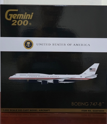 Al Rehab, Collectibles, SAR 800,  Gemini200 USAF Boeing 747-8i (Metal)