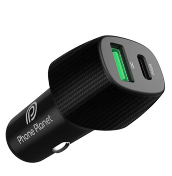 Riyadh, Electronics, SAR 50,  38W Fast Car Charger Family Package &ndash; Dual USB Quick Charger + Type-C, Lightning & Micro U