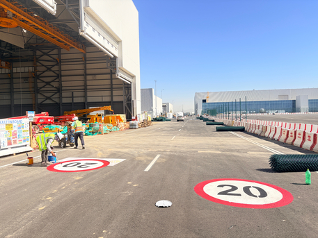 Jeddah, Construction, Road Marking Experts