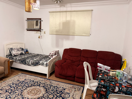 Jubail, Rooms for Rent, SAR 900/month,  Furnished,  1 Room Available In Fully Furnished And Equipped Flat For 1 Person ,sharing Kitchen Bathro