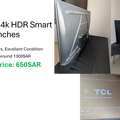 SAR 650,  TV TCL 55inch 4K HDR Smart TV