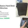 SAR 150,  Luggage 26 Inches Hard Shell Amazon Basics