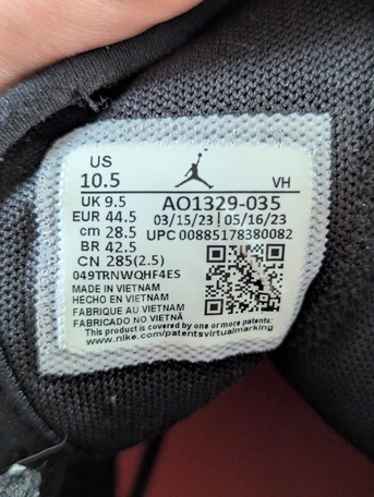 Riyadh, Clothing & Accessories, SAR 120,  Nike Jordan Vintage Shoe AO1329-035 Shoes