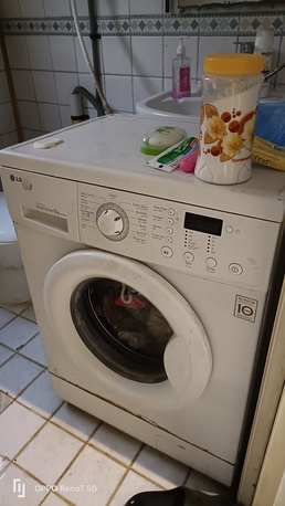 Khobar, Appliances, SAR 375,  Washing Machine Front Load LG. Good Condition