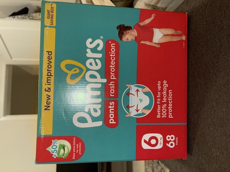 Al Rakah Al Shamaliyah, Baby & Kid Stuff, SAR 70,  PAMPERS PANTS- SIZE 6, 68 COUNT