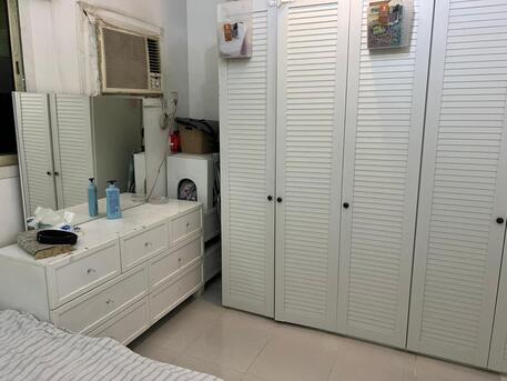 Riyadh, Furniture, SAR 1400,  White King Size Bed With Full Set (Wardrobe, Dressing Table And Side Table)