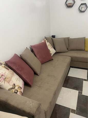 Riyadh, Household Items, SAR 500,  L Shape Sofa - 4+3 Seating - Free Extra Cushions
