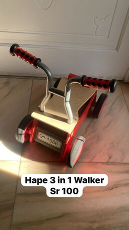 Al Nahda, Baby & Kid Stuff, SAR 50,  IKEA Highchair, Nuva Stroller And Hape Walker