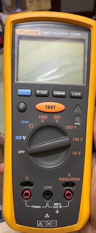 Khobar, Electrical & Plumbing, SAR 1600,  FLUKE 1507 INSULATION TESTER
