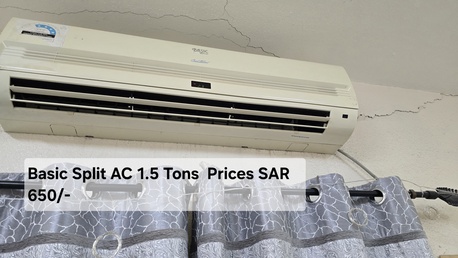 Al Khobar Al Shamalia, Air Conditioners, SAR 650,  Basic Split Ac