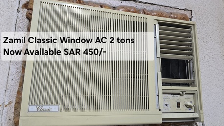 Al Khobar Al Shamalia, Air Conditioners, SAR 450,  Zamil Window Ac