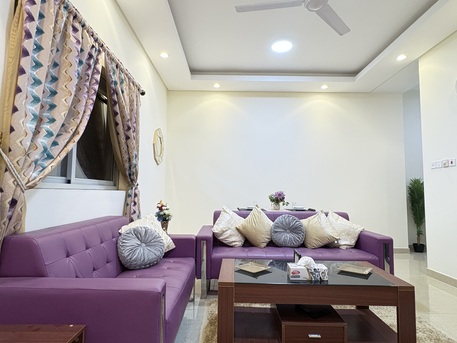 Busaiteen, Apartments, Flats, Houses & Villas, BHD 450/month,  Furnished,  2 BR,  🌿 Comfortable Safe Family Flat For Rent In Al Sayh &ndash; Bahrain