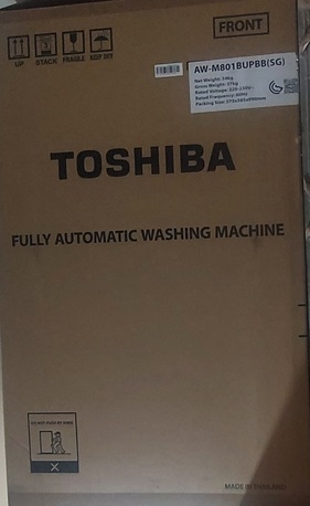 Jeddah, Appliances, SAR 1190,  Toshiba Washing Machine 7kg (top Load)