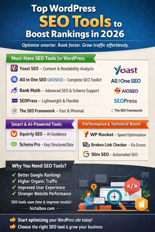 New Delhi, Creative, Top WordPress SEO Tools To Boost Website Rankings In 2026