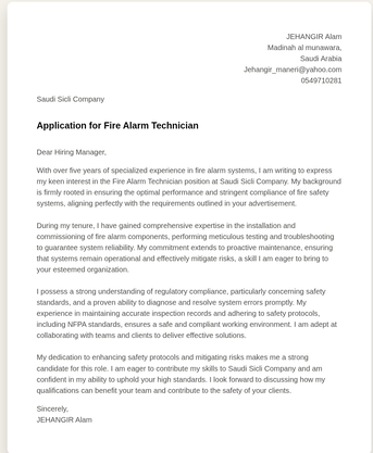 Jeddah, Job Seekers, Electrician And Fire Alarm Technician