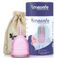 INR 199,  Imasafe&reg; Menstrual Cup | Pink (with Box) U Shape