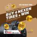 Buy 4 Nexen Tires & Win A 2g 24K Gold Coin &ndash; Dubai Only!