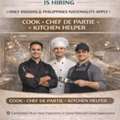 Urgent Need Of Cook, Cafe De Partie & Waiters For Restaurant & Catering Company In Riyadh