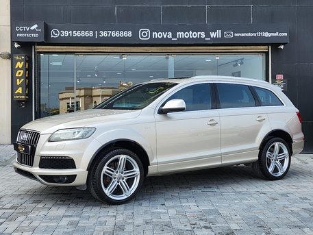 Manama, Vehicles, Cars & Trucks , BHD 3700,  Audi Q7,  2014,  Automatic,  160000 KM,   S-Line V6 Supercharged