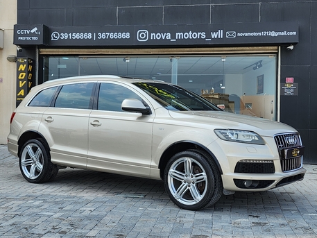 Manama, Vehicles, Cars & Trucks , BHD 3700,  Audi Q7,  2014,  Automatic,  160000 KM,   S-Line V6 Supercharged