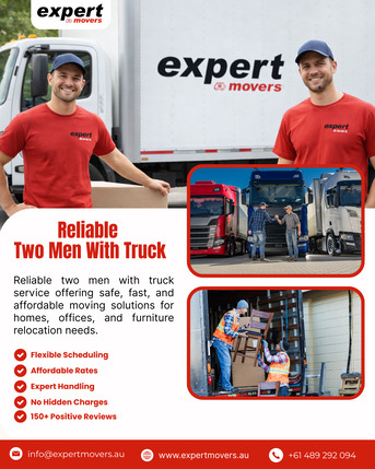 Perth, Labor/Moving, Two Men With Truck Perth - Expert Movers