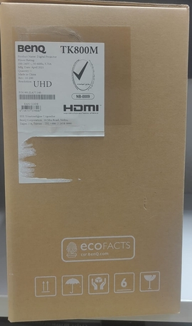 Riyadh, Electronics, SAR 2200,  BenQ TK800M 4K UHD Home Theater Projector BRAND NEW