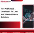 Hire AI Chatbot Developers For CRM And Sales Assistance Solutions