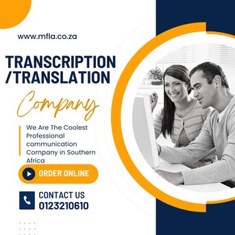 Johannesburg, Legal, Professional Audio Transcription And Translation Service
