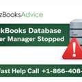 QuickBooks Database Server Manager Stopped
