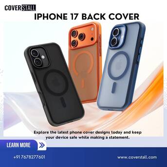 New Delhi, Business, IPhone 17 Back Cover&mdash;Coverstall