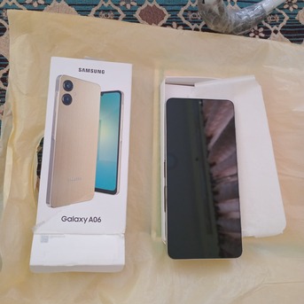 Riyadh, Mobile Phones, SAR 350,  Samsung A06 Golden Color (4gb 128gb} Brand New Unused Mobile For Sale