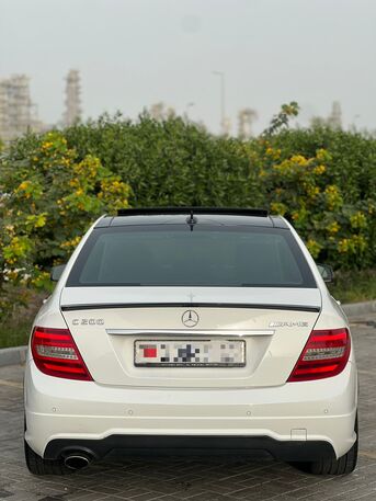 Riffa, Vehicles, Cars & Trucks , BHD 3400,  MERCEDES BENZ C200 2013 WHITE,  2013,  Automatic,  190000 KM,