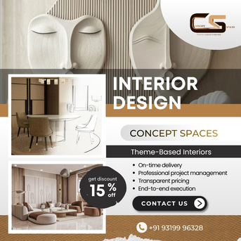 Gurgaon, Interior Design, Interior Designer In Gurugram For Efficient Space Design | Concept Spaces