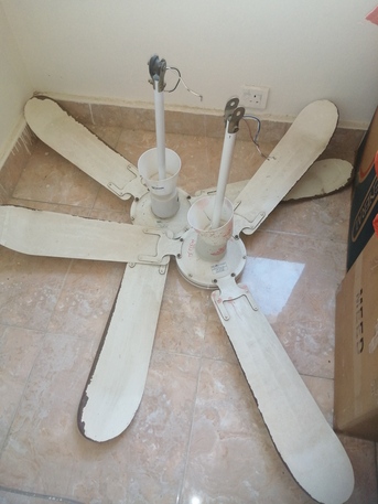 Al Baghdadyiah Al Sharqyia, Household Items, SAR 200,  2 Ceiling Fans Are Available For Sale