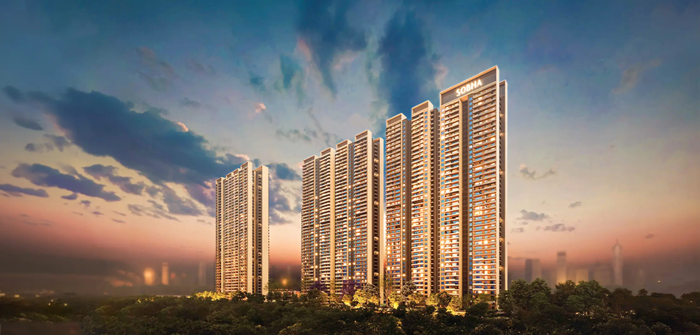 Noida, Apartments, Flats, Houses & Villas, 0 Sq. Meter,  Sobha Rivana - Luxury Apartments In Noida Extension