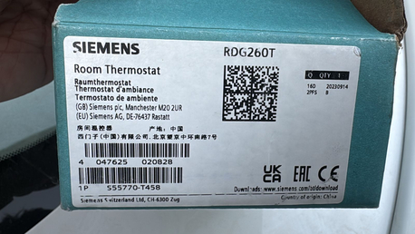 Riyadh, Electronics, SAR 1700,  Siemens Thermostat And Temperature Sensor