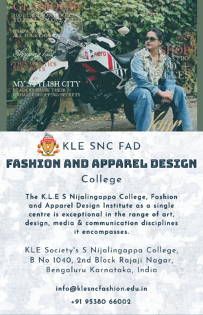 Bangalore, Education, Enquire Now &ndash; KLE FAD | Fashion & Apparel Design Admissions, Bengaluru