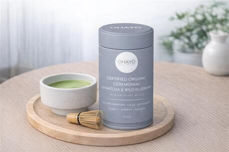 Sydney, Food, AUD 64,  Ohayo Modern Matcha | Certified Organic Ceremonial Matcha