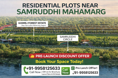 Nagpur, Residential Plots, INR 6500000,  1200 Sq. Feet,  Godrej In Nagpur New Premium Residential Plotted Development